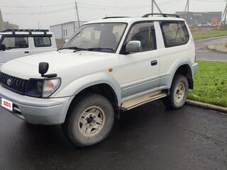 1997 Toyota Land Cruiser Prado 90 Series, белый, 1100000 рублей, вид 1