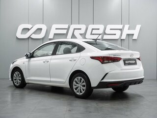 2021 Hyundai Solaris II Рестайлинг, белый, 1498000 рублей, вид 2