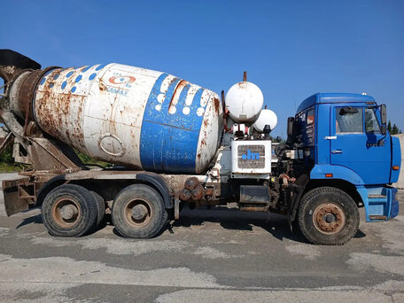 2011 КамАЗ Автобетоносмеситель, синий, 500000 рублей, вид 3