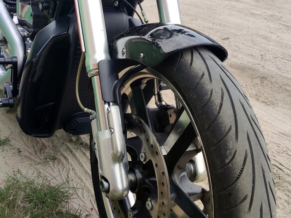 2012 Harley-Davidson V-Rod Muscle, чёрный, 1190000 рублей - вид 10