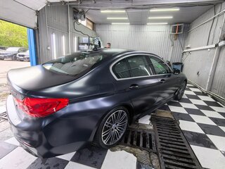 2019 BMW 5 серии 530i VII (G30/G31/G38), синий, 4650000 рублей, вид 3