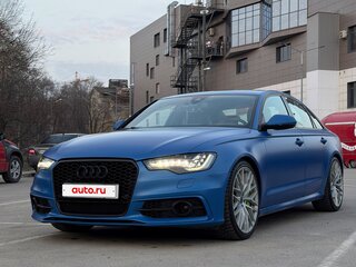2012 Audi A6 IV (C7), синий, 2050000 рублей, вид 1