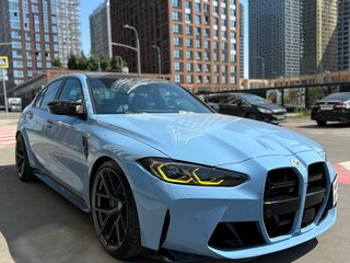 2022 BMW M3 Competition Package VI (G80), чёрный, 11750000 рублей, вид 1