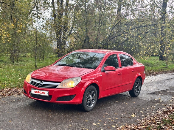 2007 Opel Astra H Рестайлинг, красный - вид 1