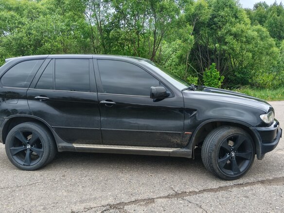 2003 BMW X5 3.0i I (E53), чёрный, 800000 рублей - вид 4