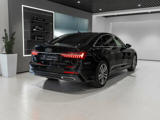2019 Audi A6 45 TFSI V (C8), чёрный, 3270000 рублей, вид 4