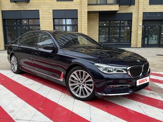 2015 BMW 7 серии Long 750Li xDrive VI (G11/G12), синий, 2890000 рублей, вид 1