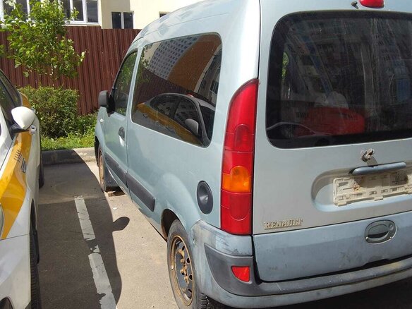 2008 Renault Kangoo I Рестайлинг, серый - вид 2