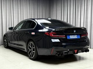 2021 BMW 5 серии 530i VII (G30/G31/G38) Рестайлинг, синий, 4649000 рублей, вид 4
