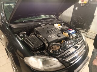 2010 Chevrolet Lacetti I, чёрный, 450000 рублей, вид 5