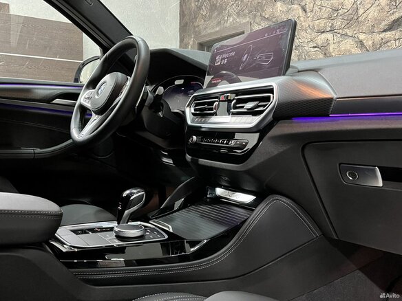 2022 BMW X4 20i II (G02) Рестайлинг, серый - вид 17