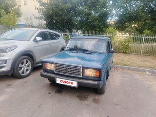 2002 Lada (ВАЗ) 2107, синий, 95000 рублей, вид 2