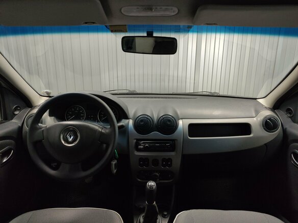 2012 Renault Logan I Рестайлинг, серый, 465000 рублей - вид 7
