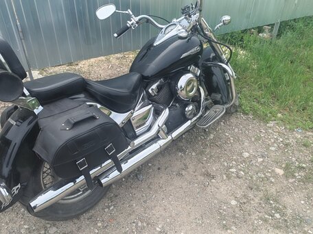 2005 Yamaha XVS400 Drag Star, чёрный, 350000 рублей, вид 2