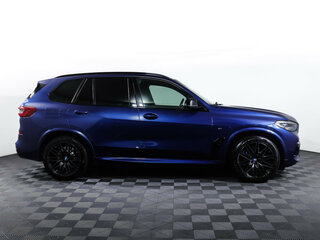 2018 BMW X5 30d IV (G05/G18), синий, 4490000 рублей, вид 4