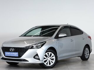 2021 Hyundai Solaris II Рестайлинг, серый, 1299000 рублей, вид 3