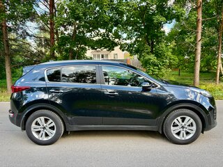 2018 Kia Sportage IV, чёрный, 1925000 рублей, вид 4