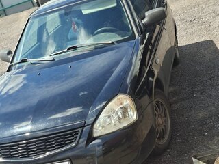 2008 Lada (ВАЗ) Priora I, чёрный, 240000 рублей, вид 1