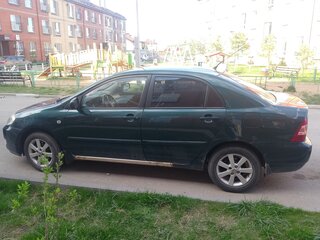 2004 Toyota Corolla IX (E120, E130), зелёный, 280000 рублей, вид 5