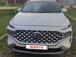 2020 Hyundai Santa Fe IV Рестайлинг, белый, 3170000 рублей, вид 2