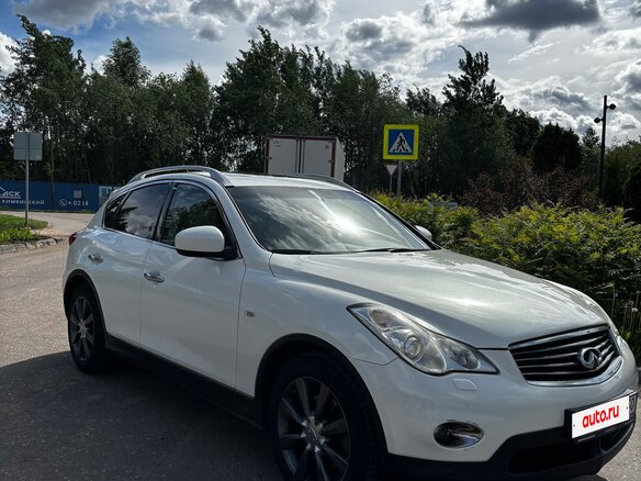 2013 Infiniti EX EX25 I (J50), белый - вид 17
