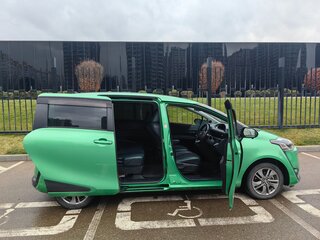 2015 Toyota Sienta II, зелёный, 1290000 рублей, вид 4