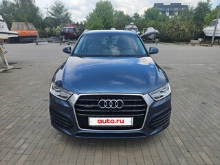 2016 Audi Q3 I (8U) Рестайлинг, синий, 1850000 рублей, вид 2