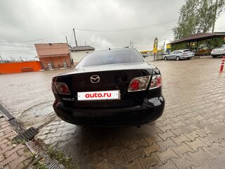 2006 Mazda 6 I (GG) Рестайлинг, чёрный, 320000 рублей, вид 3