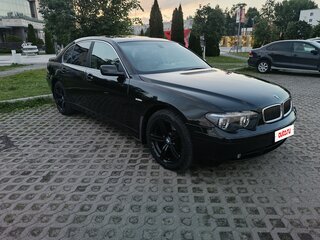 2003 BMW 7 серии 735i IV (E65/E66), чёрный, 850000 рублей, вид 4