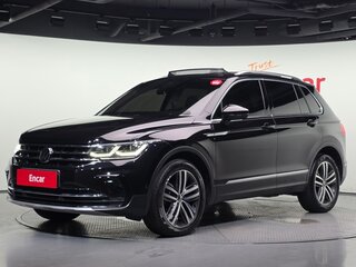 2023 Volkswagen Tiguan Allspace II Рестайлинг, чёрный, 2980777 рублей, вид 1