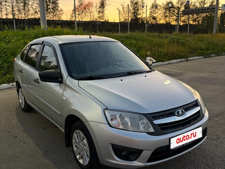 2015 Lada (ВАЗ) Granta I, серый, 409000 рублей, вид 4