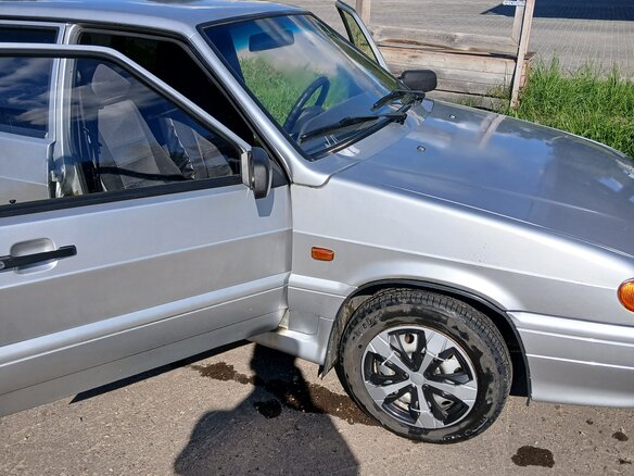 2007 Lada (ВАЗ) 2115, серый - вид 2