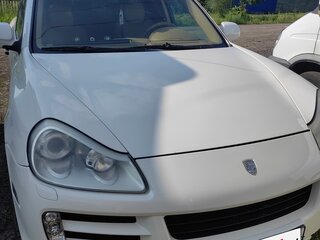 2008 Porsche Cayenne S I Рестайлинг (957), белый, 750000 рублей, вид 2