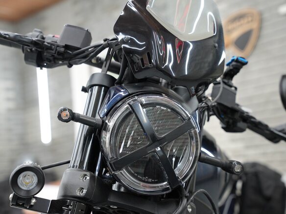 2023 Ducati Scrambler 800, синий, 1400000 рублей - вид 12
