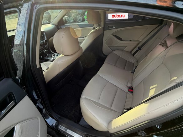 2014 Kia Optima III Рестайлинг, чёрный, 1350000 рублей - вид 9