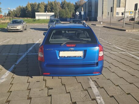 2011 Chevrolet Lacetti I, синий, 540000 рублей, вид 4