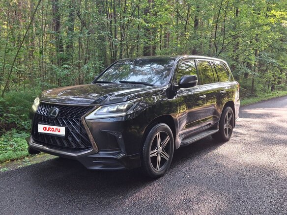 2020 Lexus LX 450d III Рестайлинг 2, чёрный, 7800000 рублей - вид 3
