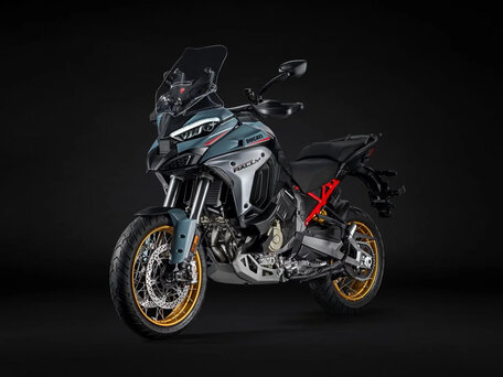 2026 Ducati Multistrada V4, зелёный, 3475000 рублей, вид 3