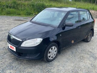 2011 Skoda Fabia II Рестайлинг, чёрный, 350000 рублей, вид 1