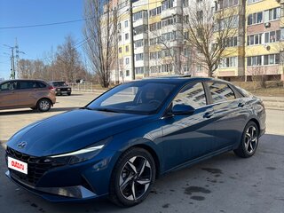 2020 Hyundai Elantra VII (CN7), синий, 1900000 рублей, вид 1