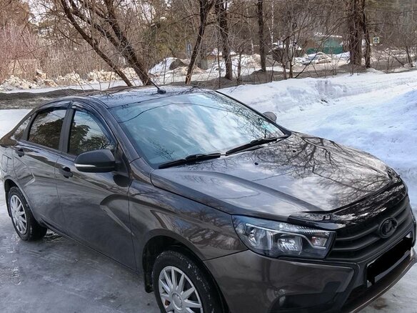 2019 Lada (ВАЗ) Vesta I, коричневый, 900000 рублей - вид 3