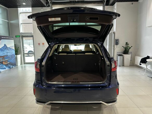 2017 Lexus RX 350L IV, синий, 3950000 рублей - вид 6