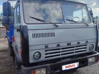 1989 КамАЗ 55102, серебристый, 1600000 рублей, вид 1