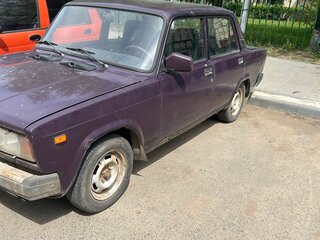 2004 Lada (ВАЗ) 2107, фиолетовый, 75000 рублей, вид 1