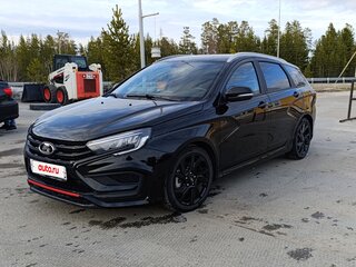 2024 Lada (ВАЗ) Vesta SW Sportline I Рестайлинг (NG), чёрный, 1535000 рублей, вид 1