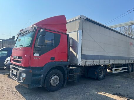 2008 Iveco Stralis, пурпурный, 1000000 рублей, вид 4