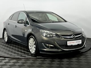2014 Opel Astra J Рестайлинг, серый, 750000 рублей, вид 4