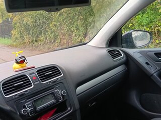 2010 Volkswagen Golf VI, чёрный, 695000 рублей, вид 3
