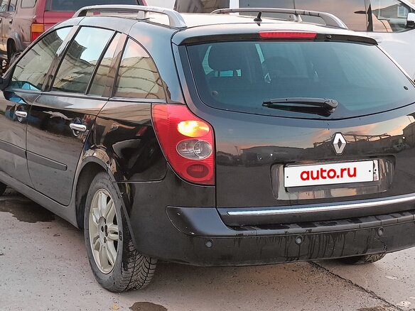 2006 Renault Laguna II Рестайлинг, чёрный, 330000 рублей - вид 8