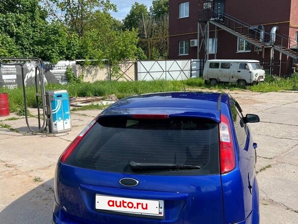 2007 Ford Focus II, синий - вид 3
